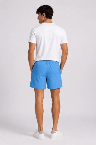 ACTIVEWEAR DRAWSTRING KNIT SHORTS FOR MEN