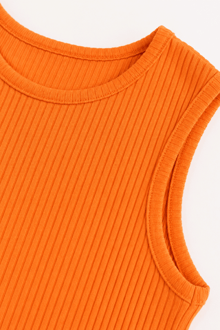 RIBBED TANK TOP FOR GIRLS