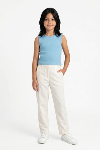 RIBBED TANK TOP FOR GIRLS