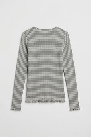 RIBBED FULL SLEEVES T-SHIRT FOR GIRLS