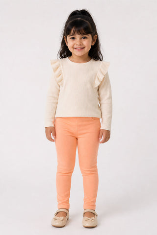 PULL-ON PANTS FOR BABY GIRLS