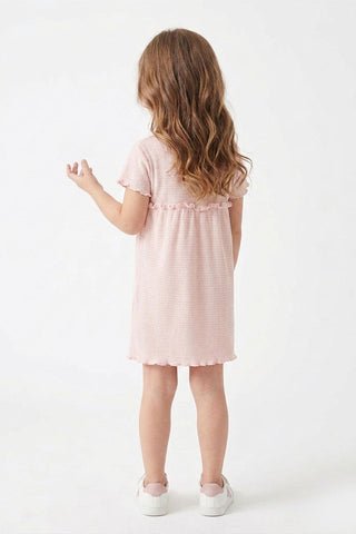 RIBBED DRESS FOR BABY GIRLS