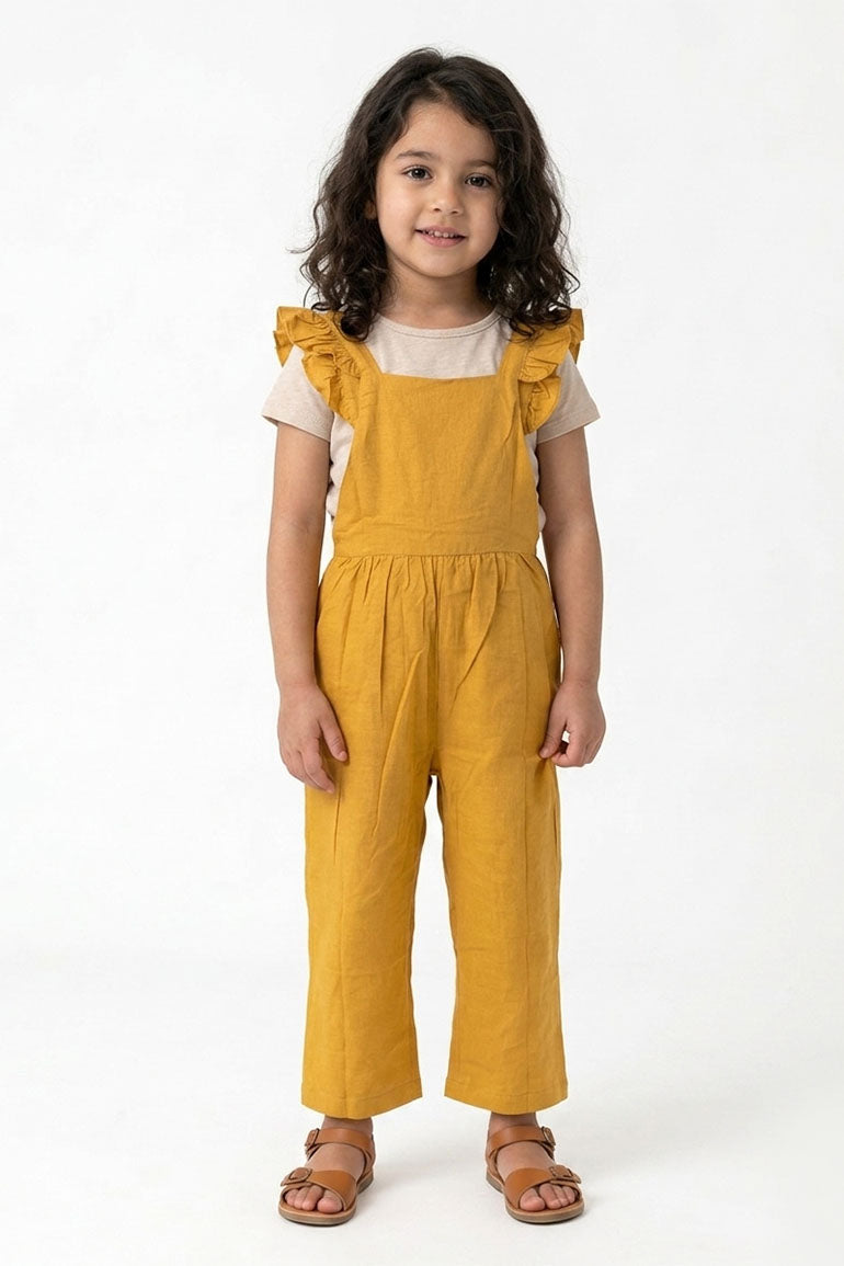 RUFFLED JUMPSUIT FOR BABY GIRLS