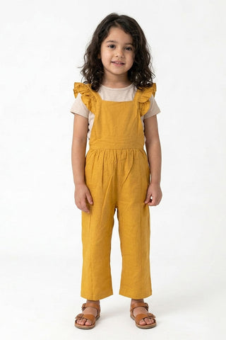 RUFFLED JUMPSUIT FOR BABY GIRLS