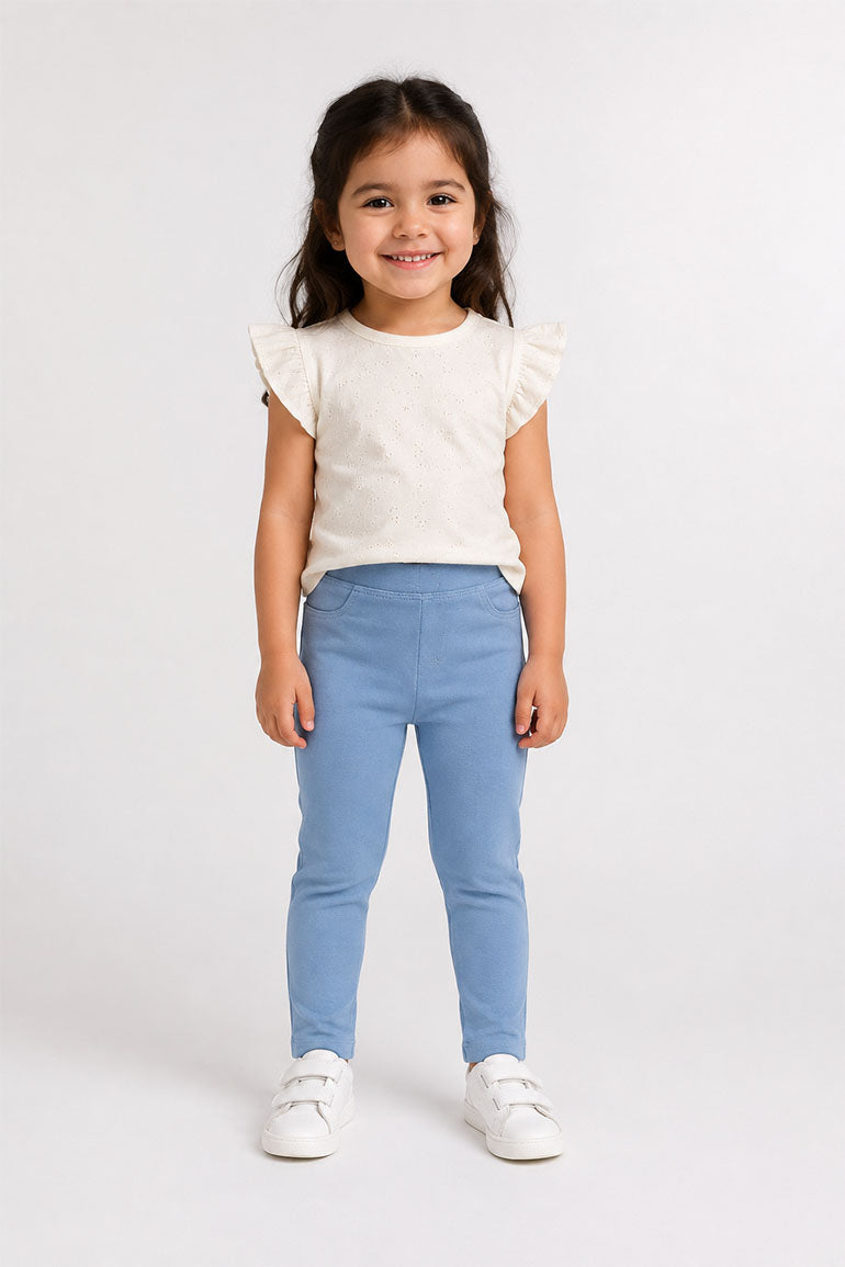 PULL-ON PANTS FOR BABY GIRLS