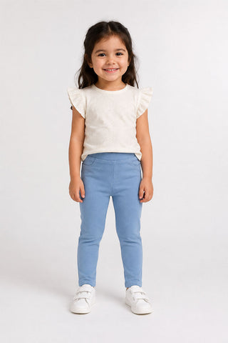 PULL-ON PANTS FOR BABY GIRLS
