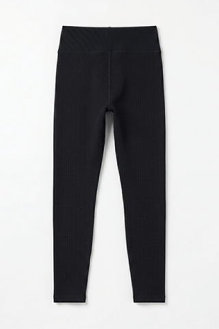 ACTIVEWEAR RIBBED STRETCH LEGGINGS FOR WOMEN