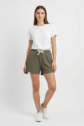 Ribbed Lounge Shorts For Women