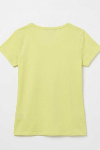 Basic V-Neck T-Shirt For Women