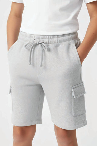 Cargo Fleece Shorts For Boy