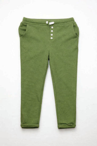 Waffle Knit Trousers For Baby Boy