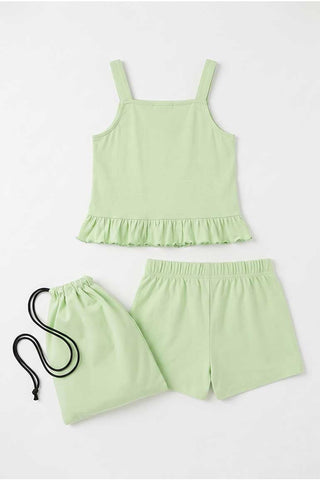 RUFFLE HEM CO-ORD SET FOR BABY GIRLS