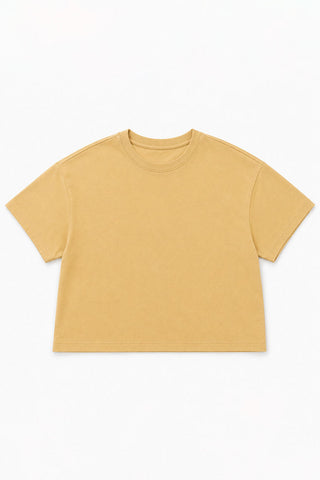CROPPED BASIC T-SHIRT FOR WOMEN