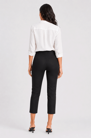 CROPPED SLIM FIT PANTS FOR WOMEN