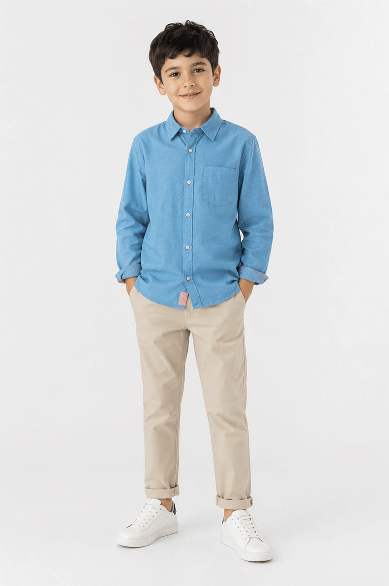 BUTTON DOWN SHIRT FOR BOYS