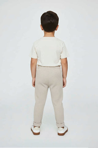 Waffle Knit Jogger Pants For Baby Boy