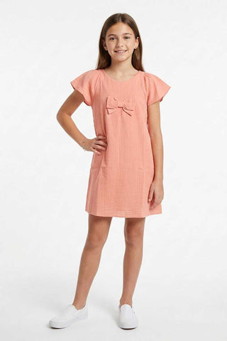 Bow Detail Dress For Girl