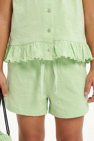 RUFFLE HEM CO-ORD SET FOR BABY GIRLS