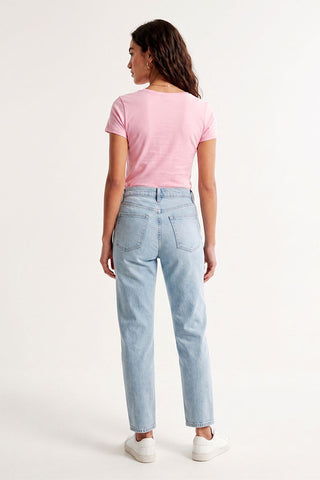 BASIC V-NECK T-SHIRT FOR WOMEN