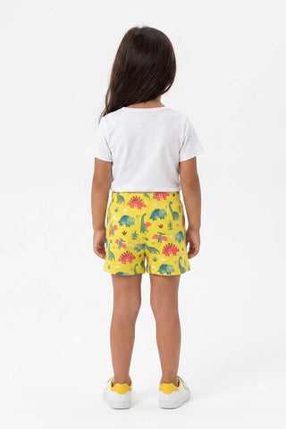 CHARACTER GRAPHIC SHORTS FOR BABY GIRLS