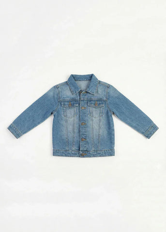 Denim Jacket for BabyBoy - Light Blue