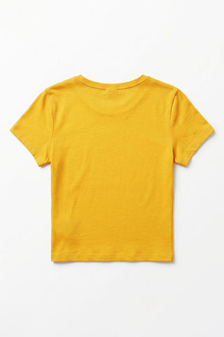 CROPPED BASIC T-SHIRT FOR GIRLS