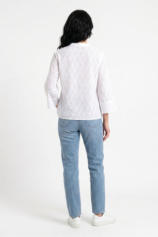 EMBROIDERED BLOUSE FOR WOMEN