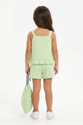 RUFFLE HEM CO-ORD SET FOR BABY GIRLS