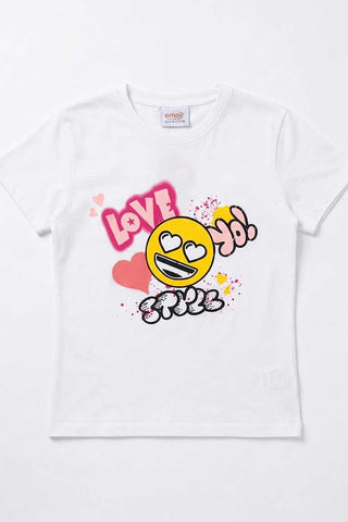 EMOJI GRAPHIC T-SHIRT FOR WOMEN