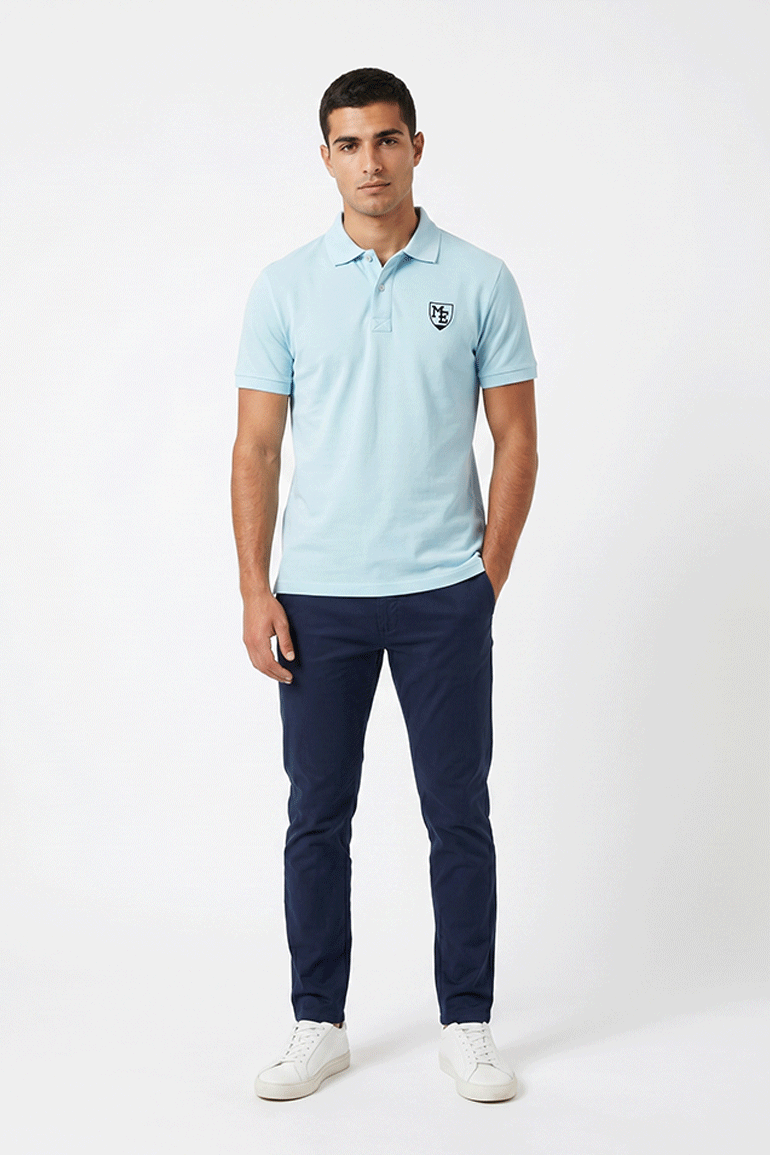 EMBROIDERED POLO SHIRT FOR MEN