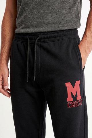 EMBROIDERED JOGGER TROUSERS FOR MEN