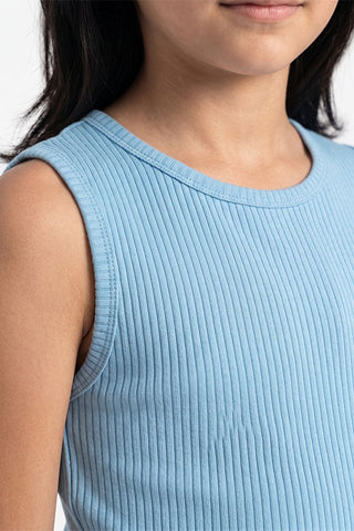 RIBBED TANK TOP FOR GIRLS