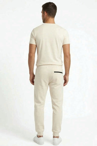 Zip Pocket Jogger Pants For Men