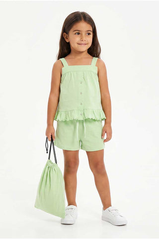 RUFFLE HEM CO-ORD SET FOR BABY GIRLS