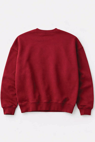 Oversized Fleece Sweatshirt For Women