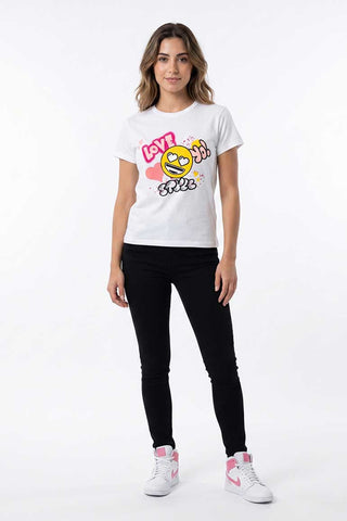 EMOJI GRAPHIC T-SHIRT FOR WOMEN