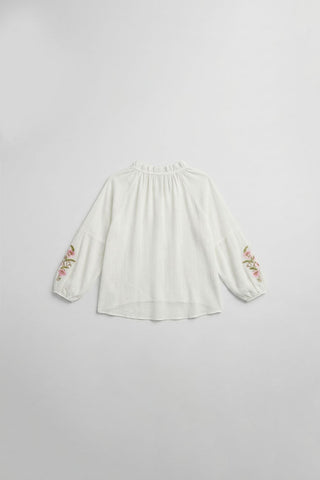 EMBROIDERED BLOUSE FOR WOMEN