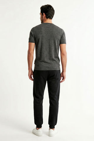 EMBROIDERED JOGGER TROUSERS FOR MEN