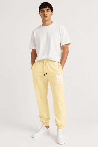 EMBROIDERED JOGGER TROUSERS FOR MEN