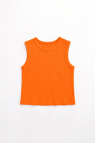 RIBBED TANK TOP FOR GIRLS