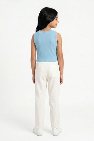 RIBBED TANK TOP FOR GIRLS