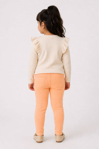 PULL-ON PANTS FOR BABY GIRLS