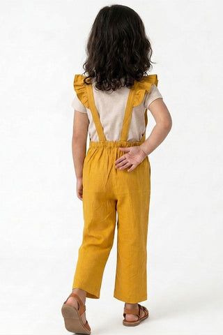 RUFFLED JUMPSUIT FOR BABY GIRLS