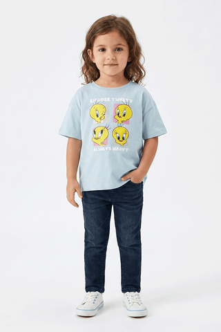 CHARACTER GRAPHIC T-SHIRT FOR BABY GIRLS