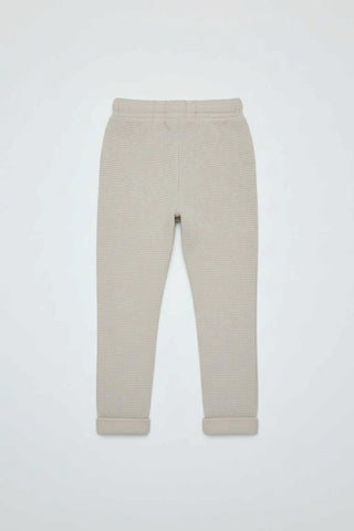Waffle Knit Jogger Pants For Baby Boy