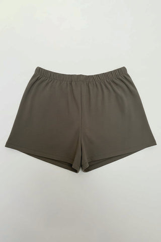 Ribbed Lounge Shorts For Women