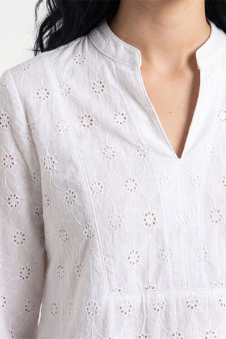 EMBROIDERED BLOUSE FOR WOMEN