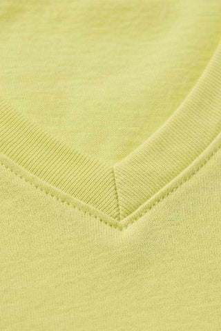 Basic V-Neck T-Shirt For Women