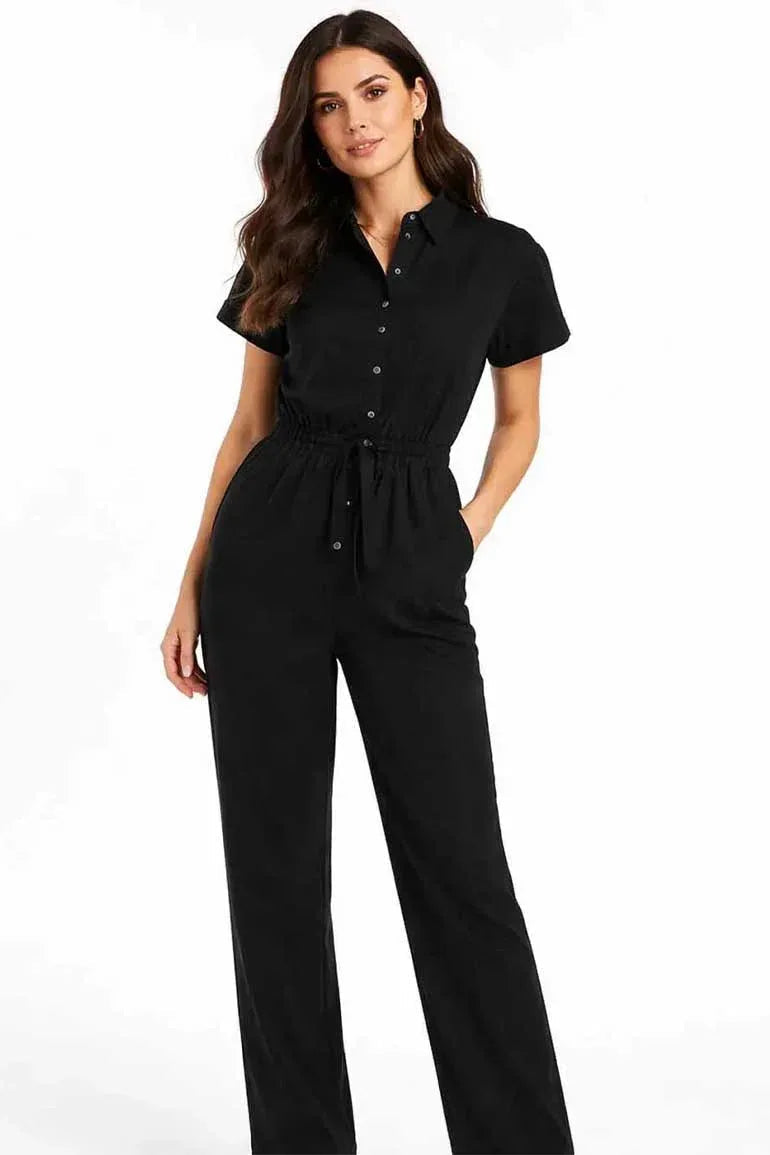 Solid Jumpsuit For Women
