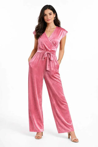 Velvet Jumpsuit For Women